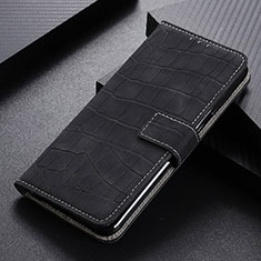 Leather Case Stands Flip Cover Holder K07Z for OnePlus 9 5G Black