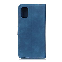 Leather Case Stands Flip Cover Holder K09Z for Oppo Find X3 5G Blue