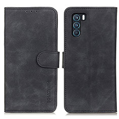 Leather Case Stands Flip Cover Holder K09Z for Oppo K9 Pro 5G Black
