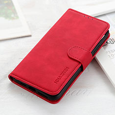 Leather Case Stands Flip Cover Holder KZ3 for Google Pixel 7a 5G Red