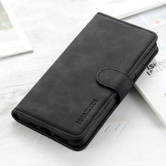 Leather Case Stands Flip Cover Holder KZ3 for Huawei Honor X5 Plus Black