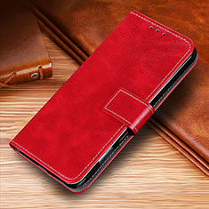 Leather Case Stands Flip Cover Holder KZ4 for Huawei Honor Magic5 Pro 5G Red