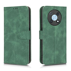 Leather Case Stands Flip Cover Holder L01Z for Huawei Enjoy 50 Pro Green