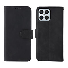 Leather Case Stands Flip Cover Holder L01Z for Huawei Honor X8 4G Black