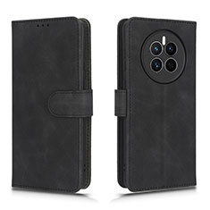 Leather Case Stands Flip Cover Holder L01Z for Huawei Mate 50E Black