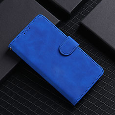 Leather Case Stands Flip Cover Holder L01Z for Huawei Nova 9 Blue