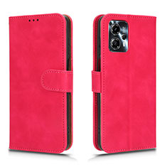 Leather Case Stands Flip Cover Holder L01Z for Motorola Moto G13 Hot Pink