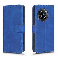 Leather Case Stands Flip Cover Holder L01Z for OnePlus Ace 2 Pro 5G Blue