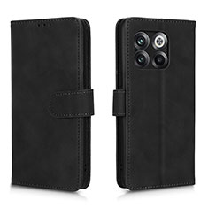 Leather Case Stands Flip Cover Holder L01Z for OnePlus Ace Pro 5G Black