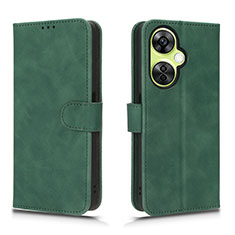 Leather Case Stands Flip Cover Holder L01Z for OnePlus Nord CE 3 Lite 5G Green