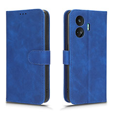 Leather Case Stands Flip Cover Holder L01Z for Realme GT Neo5 SE 5G Blue