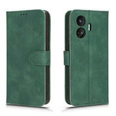 Leather Case Stands Flip Cover Holder L01Z for Realme GT Neo5 SE 5G Green