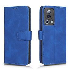 Leather Case Stands Flip Cover Holder L01Z for Xiaomi Civi 2 5G Blue