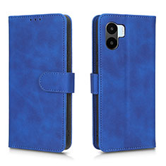 Leather Case Stands Flip Cover Holder L01Z for Xiaomi Redmi A2 Blue