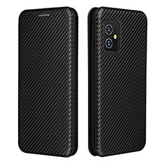 Leather Case Stands Flip Cover Holder L02Z for Asus ZenFone 8 Mini Black