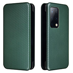 Leather Case Stands Flip Cover Holder L02Z for Huawei Mate X2 Green