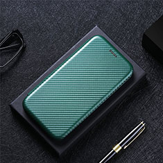 Leather Case Stands Flip Cover Holder L02Z for OnePlus 10 Pro 5G Green