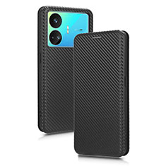 Leather Case Stands Flip Cover Holder L02Z for Realme GT Neo5 SE 5G Black