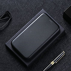 Leather Case Stands Flip Cover Holder L02Z for Realme V50 5G Black