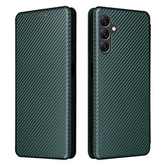 Leather Case Stands Flip Cover Holder L02Z for Samsung Galaxy A14 5G Green
