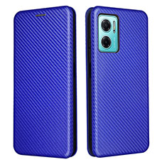 Leather Case Stands Flip Cover Holder L02Z for Xiaomi Redmi 10 Prime Plus 5G Blue