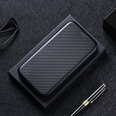 Leather Case Stands Flip Cover Holder L02Z for Xiaomi Redmi 9i Black
