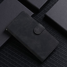 Leather Case Stands Flip Cover Holder L03Z for Huawei Nova 8i Black