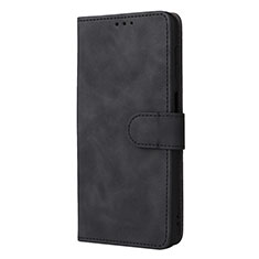 Leather Case Stands Flip Cover Holder L05Z for Samsung Galaxy F23 5G Black