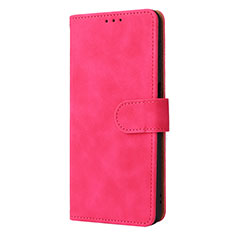 Leather Case Stands Flip Cover Holder L05Z for Samsung Galaxy M23 5G Hot Pink