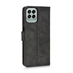 Leather Case Stands Flip Cover Holder L05Z for Samsung Galaxy M33 5G Black