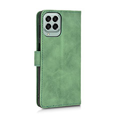 Leather Case Stands Flip Cover Holder L05Z for Samsung Galaxy M33 5G Green