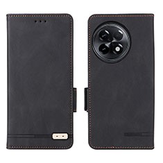 Leather Case Stands Flip Cover Holder L06Z for OnePlus Ace 2 5G Black