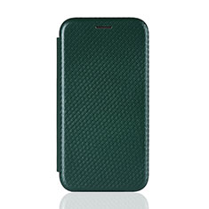 Leather Case Stands Flip Cover Holder L06Z for Samsung Galaxy S20 FE 5G Green