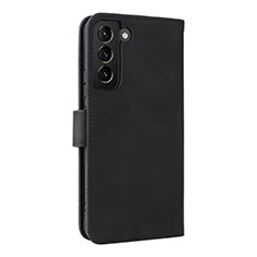 Leather Case Stands Flip Cover Holder L06Z for Samsung Galaxy S21 FE 5G Black