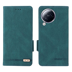 Leather Case Stands Flip Cover Holder L06Z for Xiaomi Civi 3 5G Green