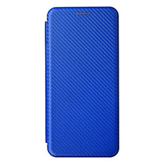 Leather Case Stands Flip Cover Holder L07Z for Samsung Galaxy A23 4G Blue