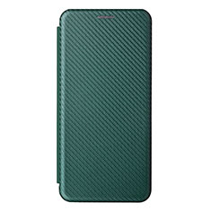 Leather Case Stands Flip Cover Holder L07Z for Samsung Galaxy A23 4G Green