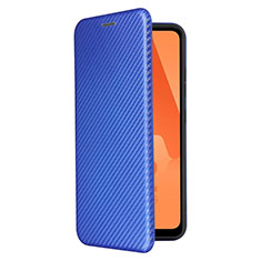 Leather Case Stands Flip Cover Holder L07Z for Samsung Galaxy A32 4G Blue