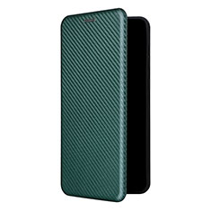 Leather Case Stands Flip Cover Holder L07Z for Samsung Galaxy A73 5G Green