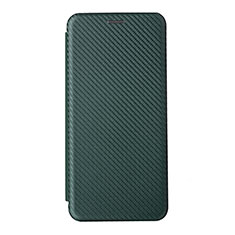 Leather Case Stands Flip Cover Holder L07Z for Samsung Galaxy M23 5G Green