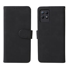 Leather Case Stands Flip Cover Holder L08Z for Realme 8i Black