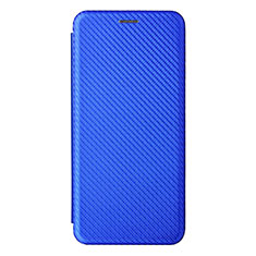 Leather Case Stands Flip Cover Holder L08Z for Samsung Galaxy A12 5G Blue