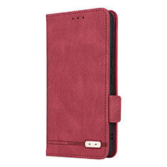 Leather Case Stands Flip Cover Holder L10Z for Samsung Galaxy A53 5G Red