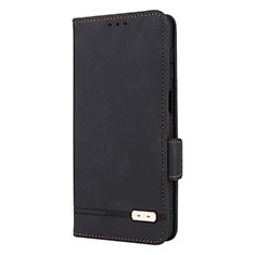 Leather Case Stands Flip Cover Holder L10Z for Samsung Galaxy M33 5G Black