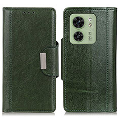 Leather Case Stands Flip Cover Holder M01L for Motorola Moto Edge (2023) 5G Green