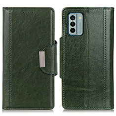 Leather Case Stands Flip Cover Holder M01L for Nokia G22 Green