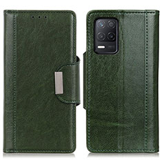 Leather Case Stands Flip Cover Holder M01L for Realme Narzo 30 5G Green