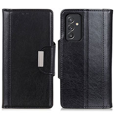 Leather Case Stands Flip Cover Holder M01L for Samsung Galaxy A05s Black