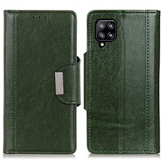 Leather Case Stands Flip Cover Holder M01L for Samsung Galaxy A22 4G Green