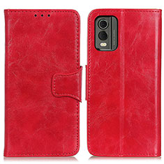 Leather Case Stands Flip Cover Holder M02L for Nokia C32 Red